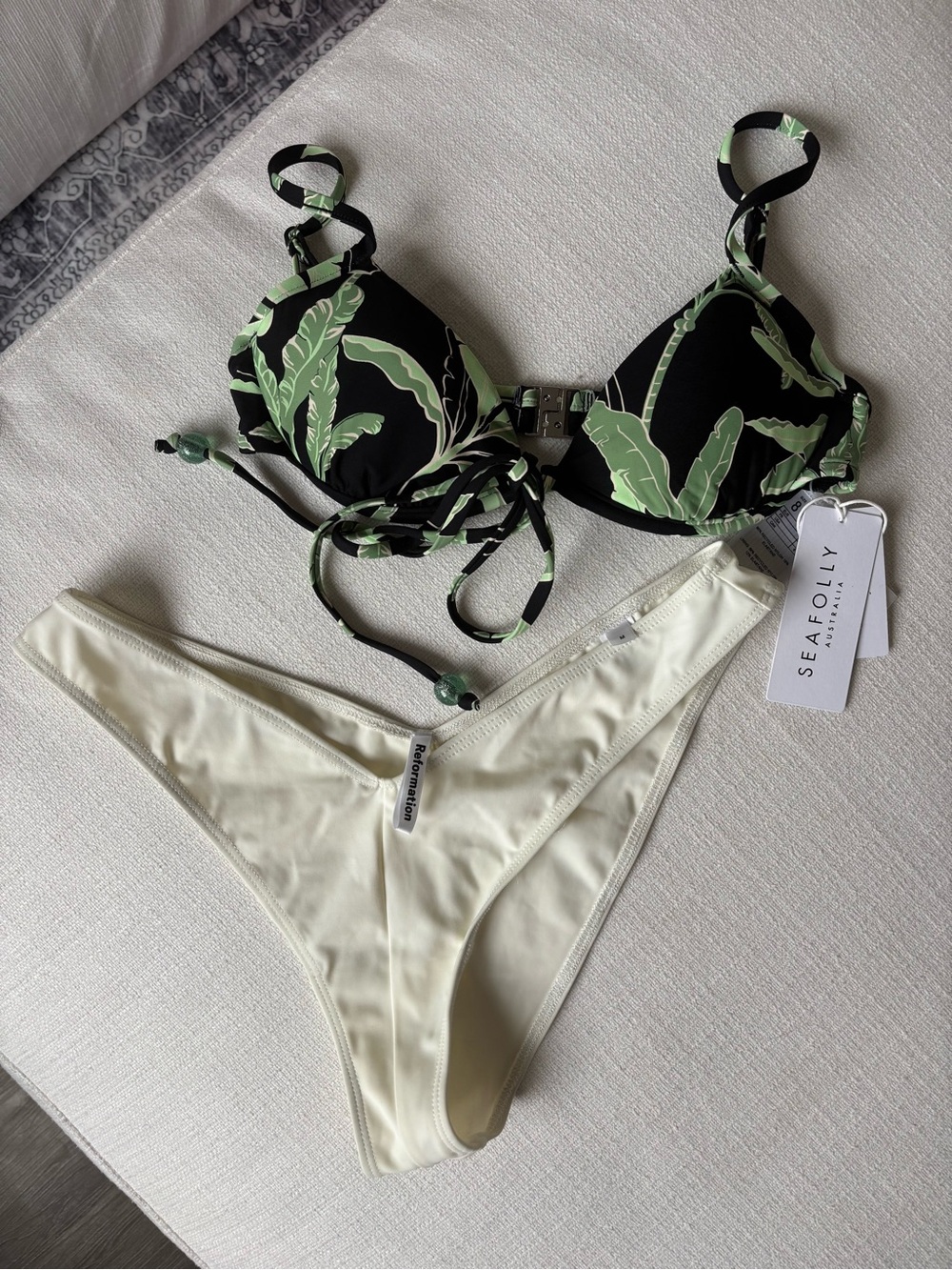 Reformation and Seafolly bikini
